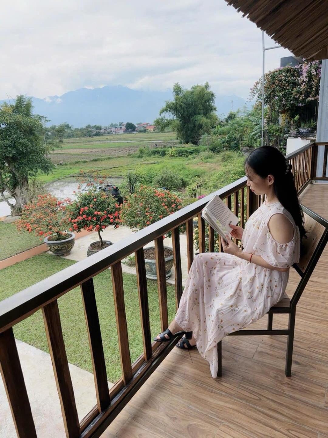 Tran Gia Homestay Nghia Lo Exterior foto